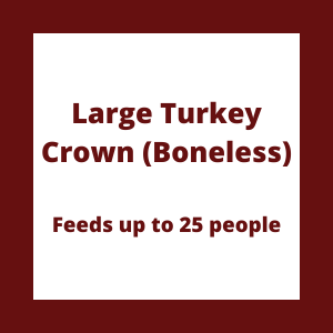 Large Ham Fillet & Turkey Crown (Boneless) Feeds 14 to 16 people (2)