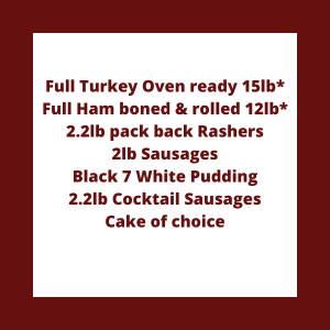 Large Ham Fillet & Turkey Crown (Boneless) Feeds 14 to 16 people (5)
